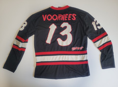 Friday The 13th Jason Voorhees Hockey Jersey Logo Size X-Large Adult Men XL