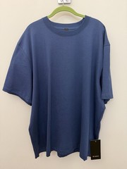 NWT Size XXL Lululemon Heavyweight Cotton Jersey T-Shirt BLTW Blue Twill