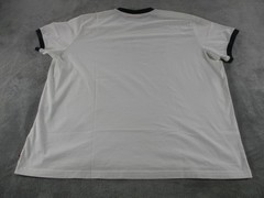 Arthur Ashe Shirt Mens 3XL White ASHE Logo Ringer Tennis Graphic T-Shirt