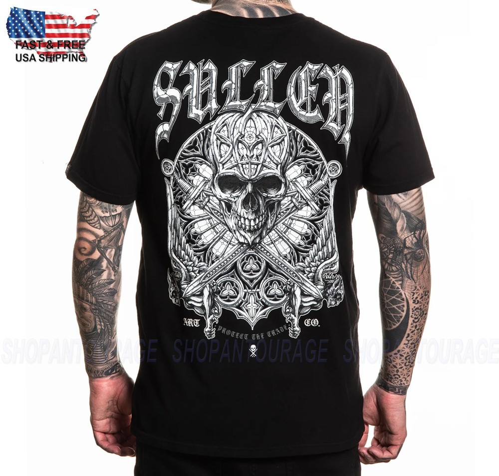 Sullen Art Collective Middle Ages Premium SCM7721 Short Sleeve T-shirt For Men