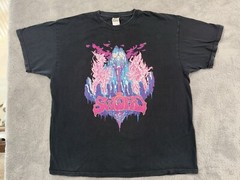 Vintage Band T Shirt THE SWORD 2XL on Fruit of the Loom 100% Cotton USA Black