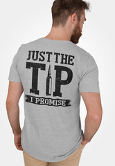 Mens Pro Gun 2nd Amendment Just The Tip Sarcastic Funny Patriotic Shirts for Men