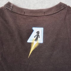 Astro Boy Baleno Graphic T-Shirt Mens S Small Black 2009 Anime Manga Film Strip