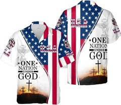 America 250th Anniversary Hawaiian Shirt, 250 Years Of Freedom Button Shirt