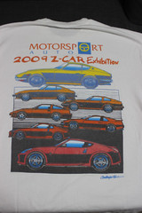 Motorsport Auto 2009 Z Car Exhibition White Shirt XL Hector Cademartori Graphic