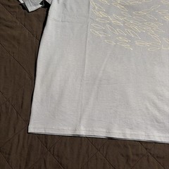 SEASALT SIZE L Mens School Of Fish T-Shirt Light Blue.