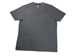 Common People Popcorn Texture Shirt Garment Dye Relaxed Fit Gray M Ribbed Sleek