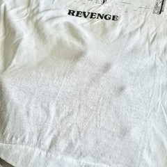Vintage Lobster Ringer Shirt Tee Mens Medium White Red Screen Stars 80s Funny SS