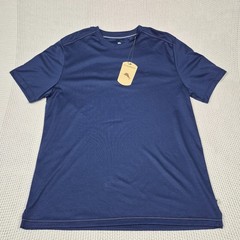 Tommy Bahama Throne Blue Crew Neck Short Sleeve T-Shirt Size Medium Soft Touch