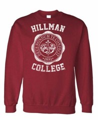 HILLMAN COLLEGE – hbcu university retro tv 90’s show – Fleece Sweatshirt