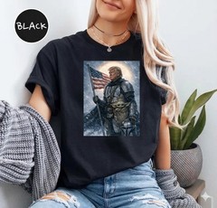 Donald Trump Mandalorian Grogu Star Wars Mashup Meme T shirt