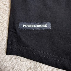 Powerhouse Gym Shirt Men’s S Black Bodybuilding Graphic T-Shirt Workout Lifting