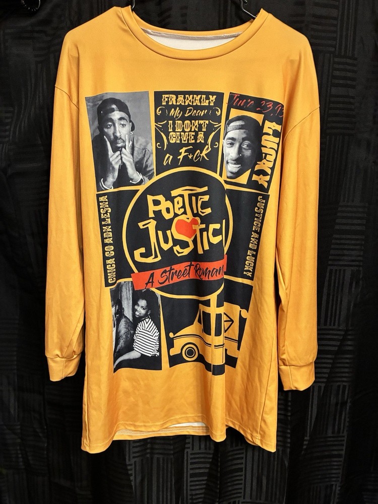 Poetic Justice Graphic Long Sleeve