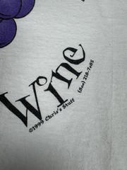 Vintage Chris’s Stuff 90s XL TShirt “Pick me, squeeze me, make me wine” Grapes