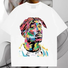 Vintage Tupac 2Pac 90s Hip Hop Legend Graphic Tee, Retro Rapper Unisex