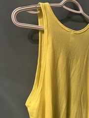 Satoshi Nakamoto Bella Canvas Yellow Tank Top Size S Small Bitcoin Stack Stats