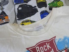 Lot of 6 Vintage Railroad Train T-Shirts Size 2XL – White – Worn and Yellowed