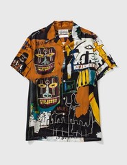 Hot New Jean-Michel Basquiat Graphic Art S to 5XL Hawaiian Shirt