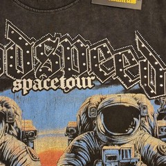 Godspeed NY Space Tour Astronaut All-Over Tee Black Mens Small NWT Rhinestone…
