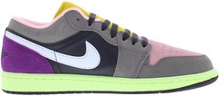 Air Jordan 1 Low – Oil Grey/Cave Stone/Arctic Punch/White – 13