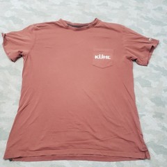Kuhl Shirt Mens XL Red Pocket Tee Short Sleeve Outdoors Hiking Travel