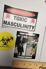 TOXIC ☢️ MASCULINITY STICKERS VARIETY PACK (3)