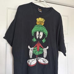 Vintage 1990’s Looney Tunes Marvin The Martian Tee Men’s Size XXL Space