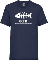 Fishing OCFD Fishing Disorder Humour Novelty T Shirt Various Colours And Sizes