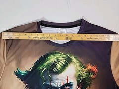 Joker Men’s Short Sleeve Graphic All Over Print T-shirt Size XL ~ HTF