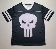 Marvel Punisher Men’s Graphic Football Jersey Size M 2 Sided NWT Free Ship