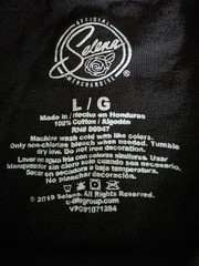 Selena Official Merchandise Black Graphic Print Crew Neck Cotton T-Shirt L