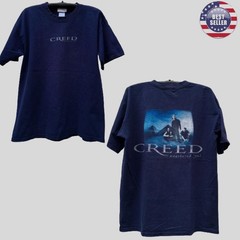 Vintage Creed Weathered 2002 T-Shirt Graphic Rock Band Tee