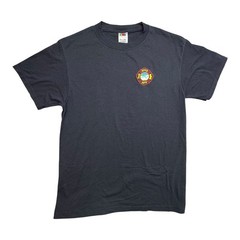 Fruit of the Loom Niagara Falls Fire Department T-Shirt Mens Medium Black NFFD