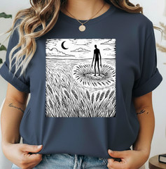 Evil In The Corn Field Unisex Tee Shirt