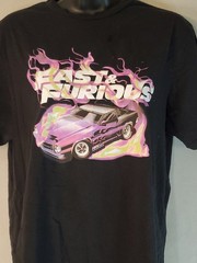 Fast & Furious Dodge Charger 1970 Car Movie T-Shirt Men’s Size Medium