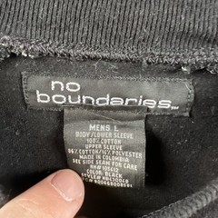 Vintage No Boundaries Shirt Mens Large Eagle Layered Skate Y2K Cyber Mallcore