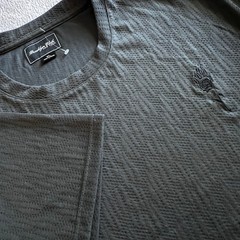 Brooklyn Cloth Shirt XL Embroidery Slub texture Charcoal Minimalist Earthcore
