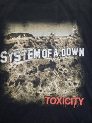 System Of A Down Toxicity T-shirt Black Size Small Nu Metal Korn Limp Bizkit