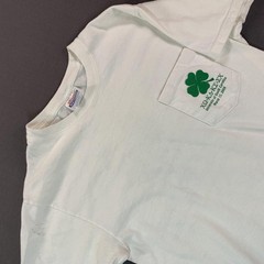 VTG 08 USC Gamecocks Grateful Dead St. Patrick’s Day Tee Shirt White Short SLV