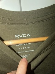 RVCA Old Arch Sport Tech T-Shirt Olive Green