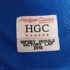 Crenshaw Nipsey Hussle 2018 Men’s Basketball Jersey L Victory Lap