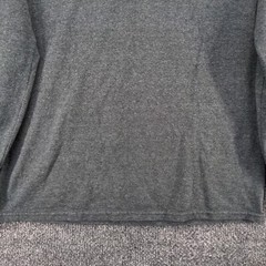 FFA Men’s I Can We Will T-Shirt Gray Small Long Sleeve Crew Neck Polycotton