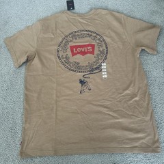 Levi’s Men’s Large Graphic Logo Quality T-Shirt Size Crew Neck Short Sleeve New