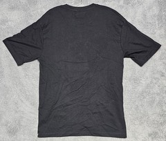 AGTAWH Peace Sign Floral Black Cotton Tee T-Shirt Men’s M new nwt