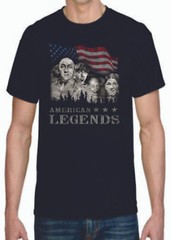 Adult DryBlend® T-Shirt – ( MT RUSHMORONS – STOOGES – HUMOR / NOVELTY)