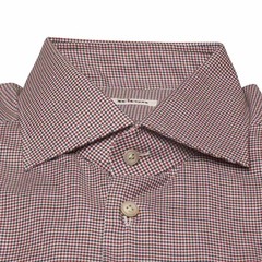 NEW KITON MULTICOLOR COTTON SHIRT US 18 – EU 46 MUL