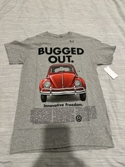 Volkswagen Beetle “Bugged Out” Men’s Size Large T-Shirt