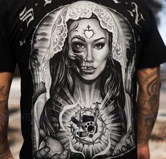 Sullen Art Collective Gentile Mary Premium SCM7535 Short Sleeve T-shirt For Men