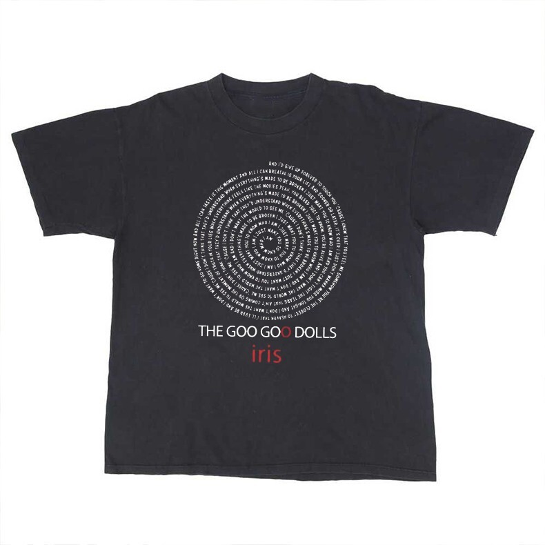 New The Goo Goo Dolls Iris Gift For Fans Unisex S-5XL Shirt SS341