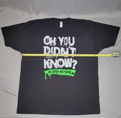 BG James Billy Gunn Shirt Mens 2XL Black Oh You Didnt Know Wrestling Graphic Tee